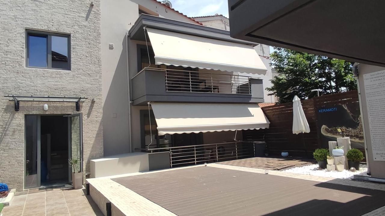 Ferienwohnung Dany House 1 Keramotí Exterior foto
